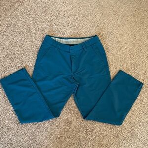 Under Armour Men's Teal Chinos 34/30